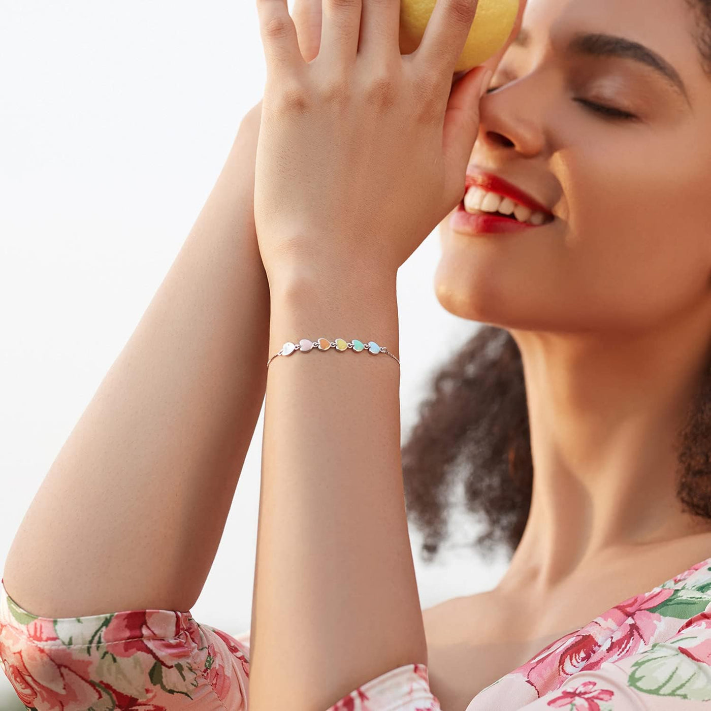 Silfurarmband fyrir loppur – Stillanleg stærð