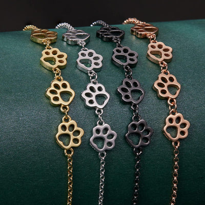 Silfurarmband fyrir loppur – Stillanleg stærð