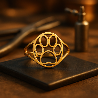 Opinn lopphringur úr ryðfríu stáli: Léttur og glæsilegur