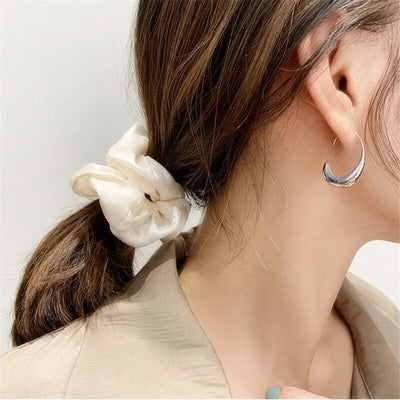 Lúxus gull- og silfureyrnalokkar