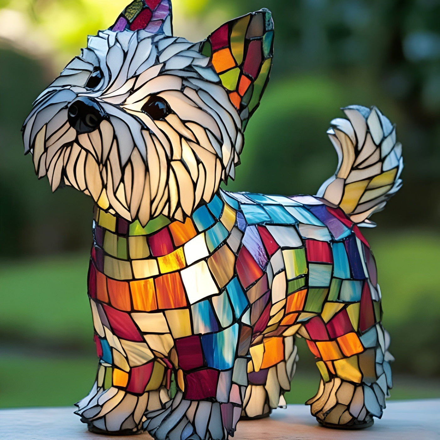 Oliver Terrier bjartur lampi