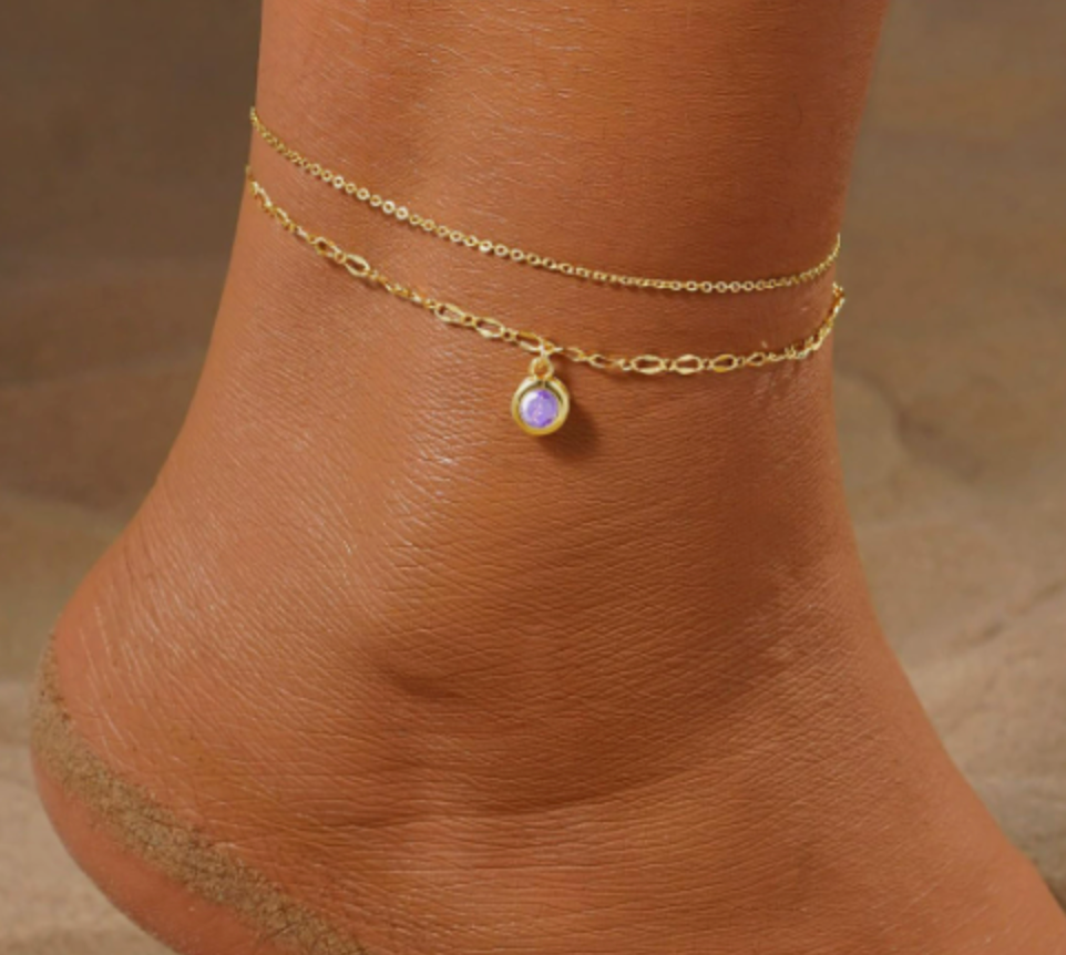 Fínn lagskiptur perluháls