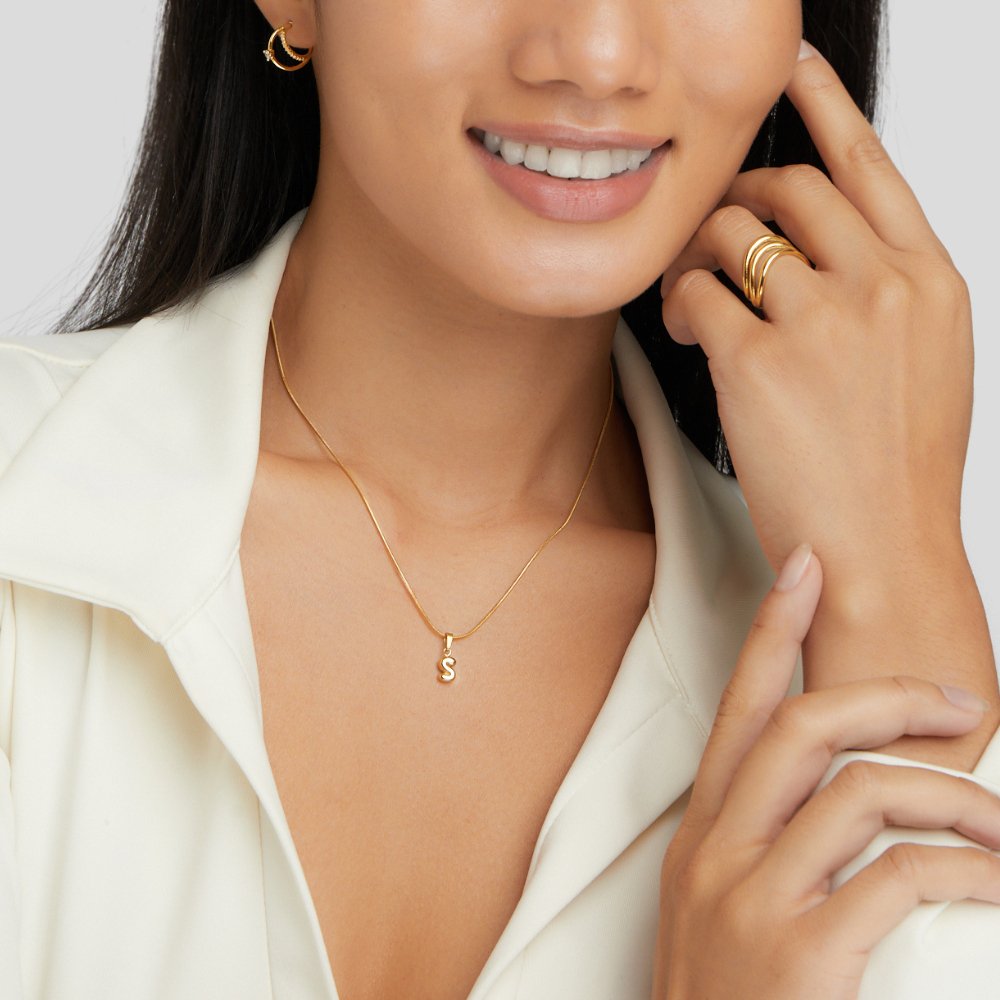 Hálsmen með kúlustafi