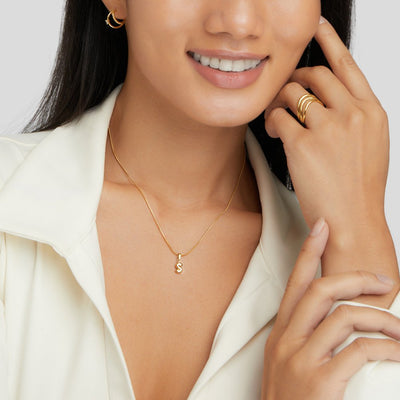 Hálsmen með kúlustafi