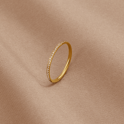 Kristal eilífðarhringur