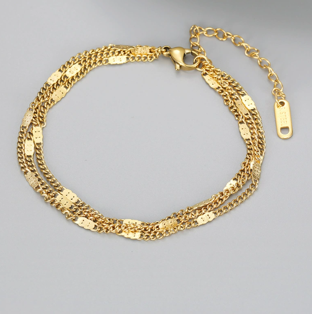 Þrefalt lag Sabina armband