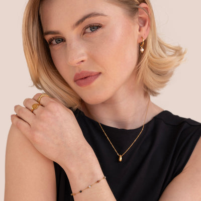 Lulu steinperluarmband