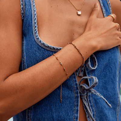 Lulu steinperluarmband