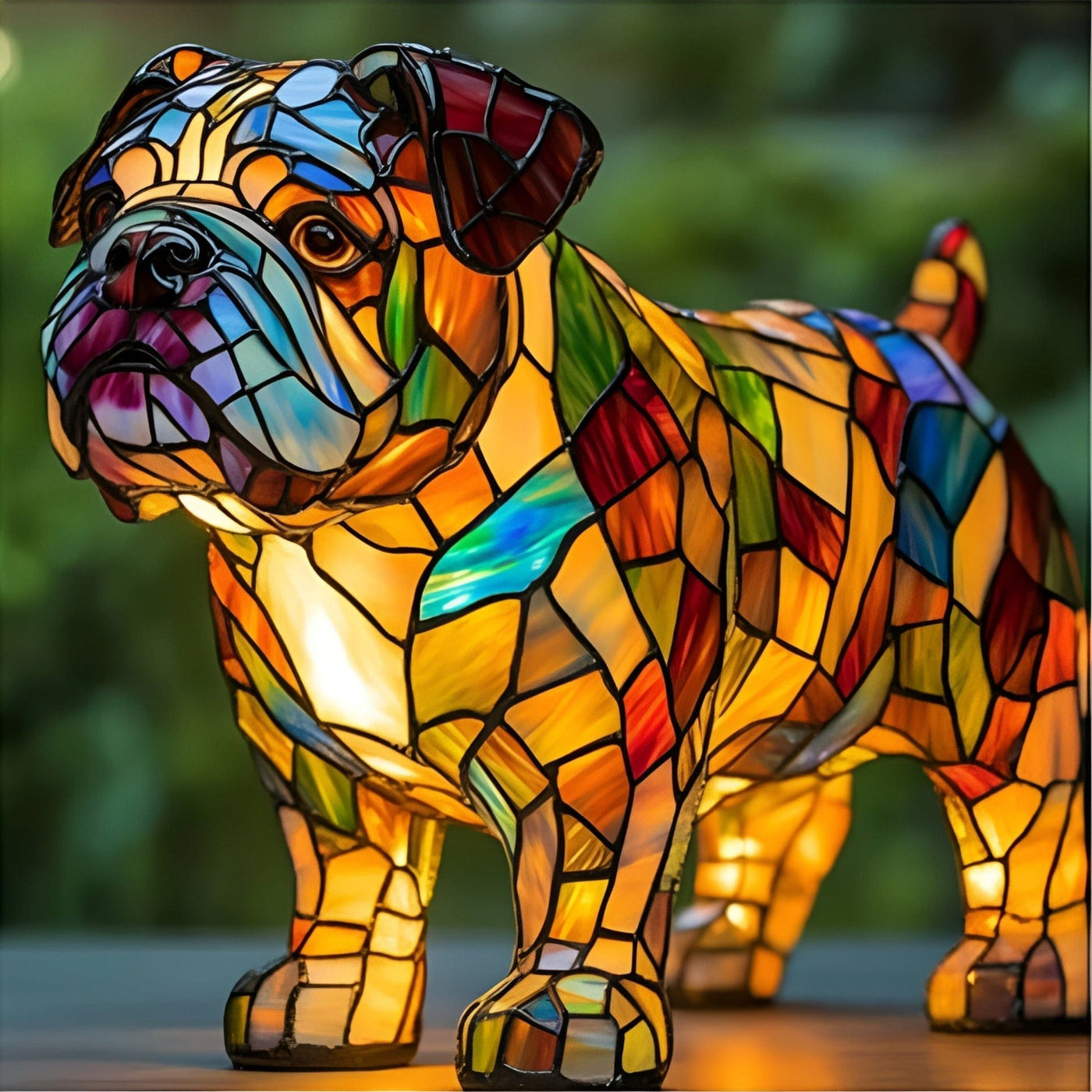 Bulldog bjartur lampi