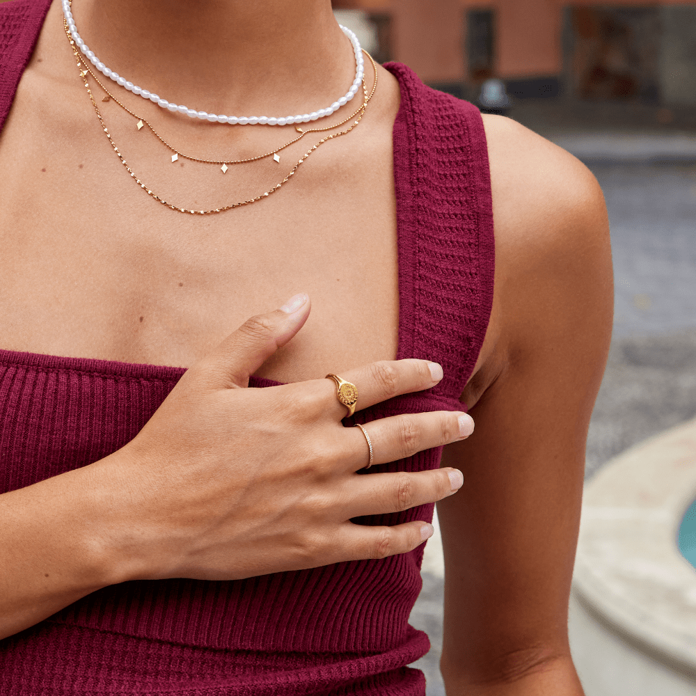 Gullhringur fyrir sumarsólstöður